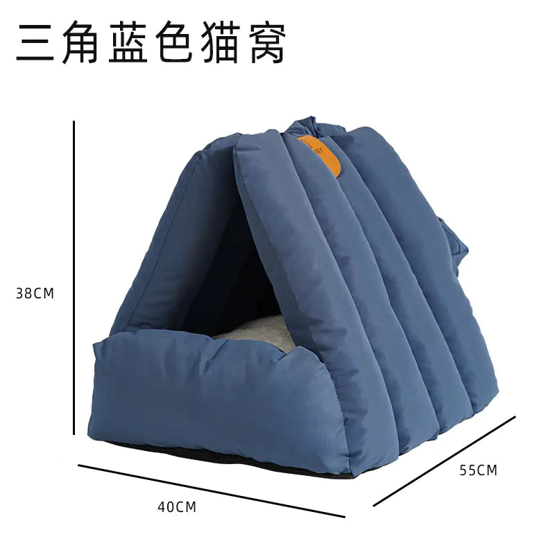 Lit design en arche pour chat – ZenArch™