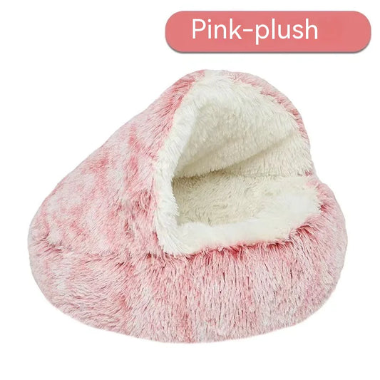 Lit cocon semi-fermé en peluche DreamNest™