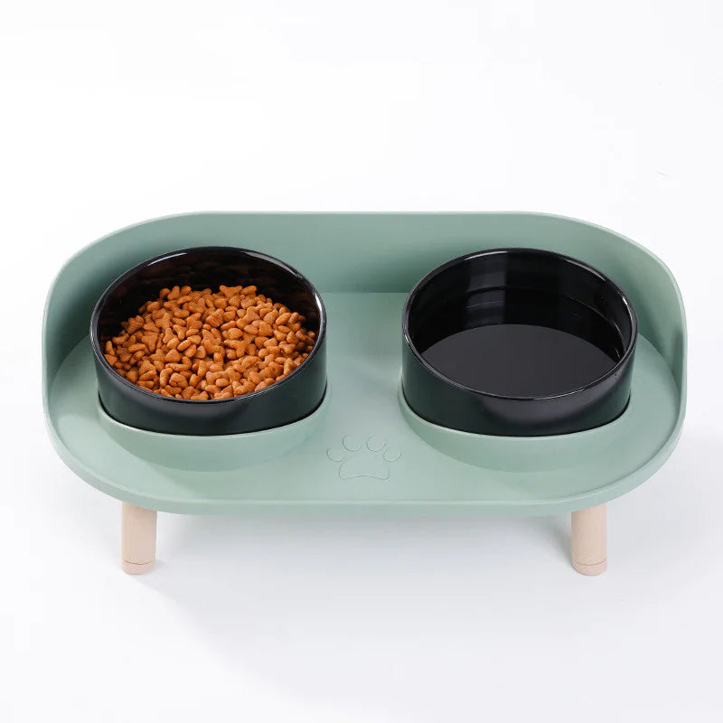 Gamelle surélevée anti-renversement pour chat – BalanceBowl™